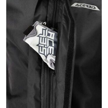 Acerbis Куртка дождевая RAIN JACKET X DRY Black - миниатюра 3