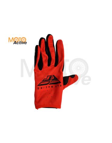 Перчатки FLY RACING LITE , красный черный