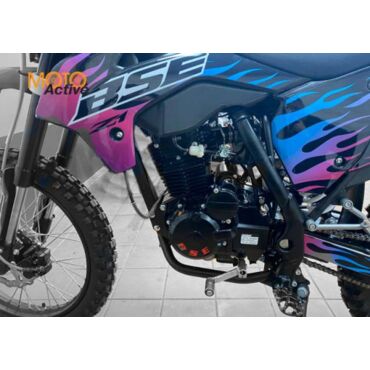 Эндуро / кроссовый мотоцикл BSE Z1 150e 19 16 HotRod Blue - миниатюра 7