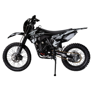Кроссовый мотоцикл BSE Z1 150e 19 16 Black Raven - миниатюра 1