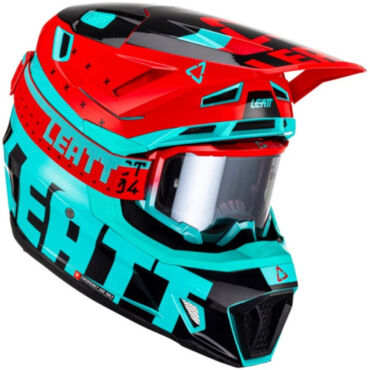 Leatt Шлем кроссовый Kit Moto 7.5 V23 Fuel - миниатюра 4