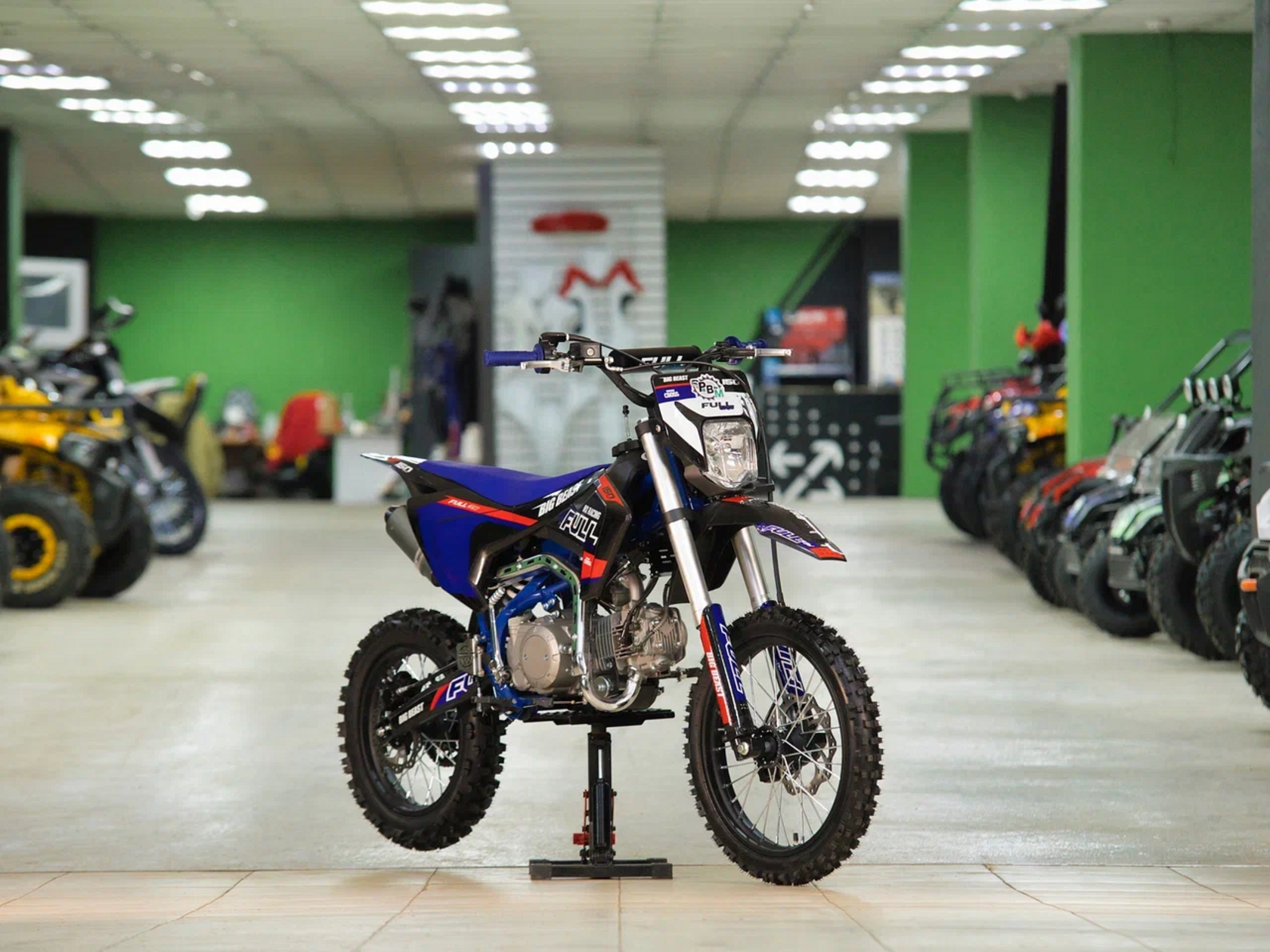 Питбайк FullCrew Big Beast 150cc 17 14 (механ., эл.стартер) - фото 6