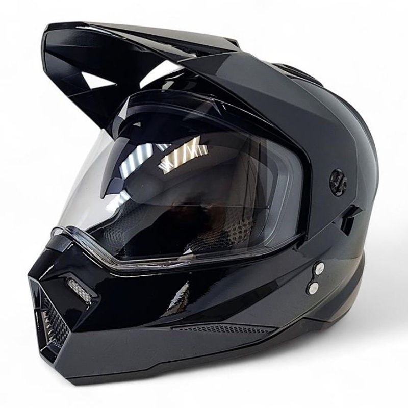 AiM Шлем детский JK802Y Black Glossy - фото 2