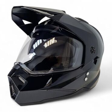 AiM Шлем детский JK802Y Black Glossy - миниатюра 2