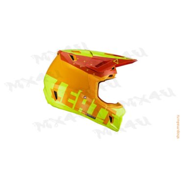 Кроссовый шлем Leatt Moto 7.5 Helmet Kit - Цитрус - миниатюра 3