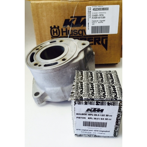 Поршень + цилиндр комплект KTM 50SX 09 23 / Husqvarna TC50 17 23 / GasGas MC50 21 23 - фото 2
