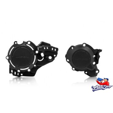 Acerbis X Power Kit KTM Комплект защиты крышек сцепления и зажигания / черный 250 300 SX 19 22 / EXC TPI / TE 20 23 ( 0023674.090 / 23674 090 ) - миниатюра 1