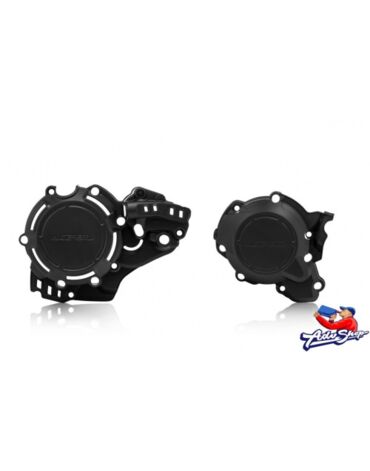 Acerbis X Power Kit KTM Комплект защиты крышек сцепления и зажигания / черный 250 300 SX 19 22 / EXC TPI / TE 20 23 ( 0023674.090 / 23674 090 )