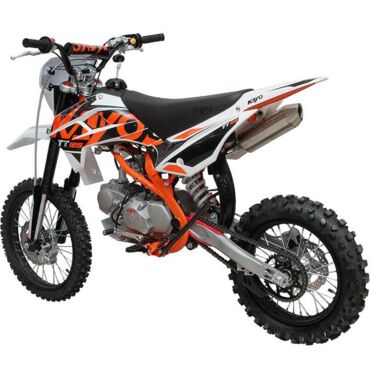 Питбайк KAYO BASIC K125EM 17 14 KRZ 26 (механ. сцепл., эл. стартер) - миниатюра 2