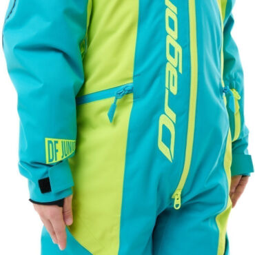 Dragonfly Комбинезон детский Gravity Junior 2025 Dark Green - Lime - миниатюра 9