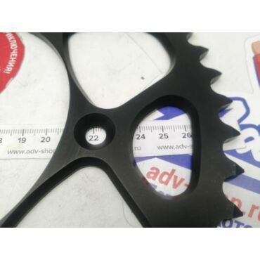 KTM звезда ведомая 52 зуба алюминий ( черный ) SX / EXC / TE / FE / TC / TX ( 7771015105230 / 5831015105230 ) - миниатюра 2
