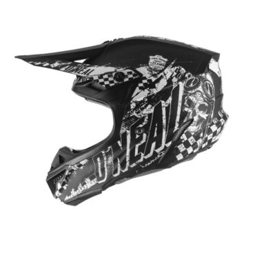 Oneal Шлем Кроссовый 5Series Rider Черный Белый - миниатюра 2