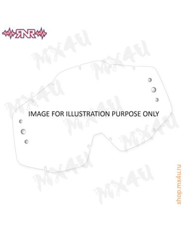 Линза для кроссовых очков Smith Speed Roll off Lens Clear (не оригинал)