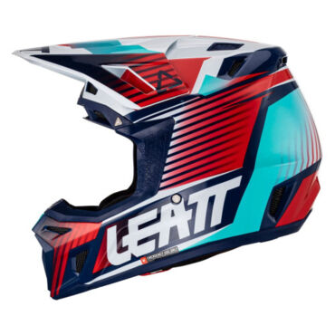 Leatt Мотошлем Moto 8.5 Helmet Royal Синий (2023) - миниатюра 4