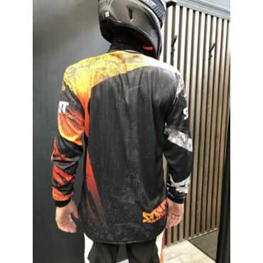 Scout Джерси Abstraction Black Orange - миниатюра 7