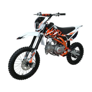 Питбайк KAYO Basic K125 17 14 KRZ (механ. сцепл., кикстартер) - миниатюра 3