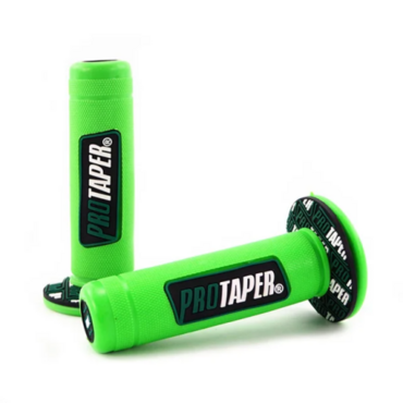 Грипсы для мотоцикла Protaper 25мм зеленые - миниатюра 1