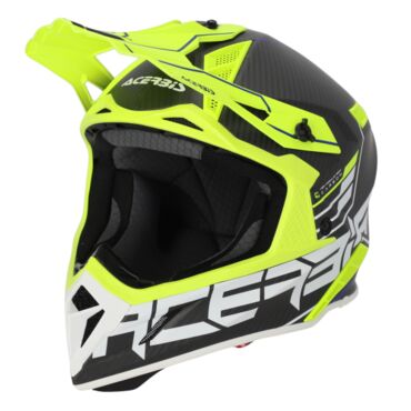 Шлем карбоновый Acerbis STEEL CARBON 22 06 Black Fluo - миниатюра 1
