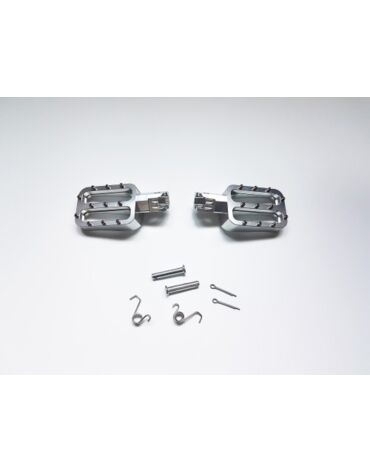 Подножки водителя CNC (пара) серебро BSE M2 M2Y M4 M8 RTC 300 Z11 RTC 300R