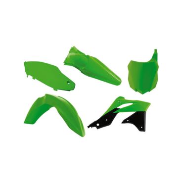 Комплект пластика зелёный Kawasaki KX250F 13 16 - миниатюра 1