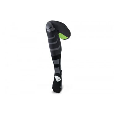Чулки носки UFO LONG SOCKS, black green (S M, Взрослая ) - миниатюра 3