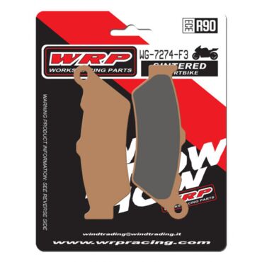 Тормозные колодки WRP WG 7274 F3 (LMP274 SR / FDB2006 / FA209) - миниатюра 1