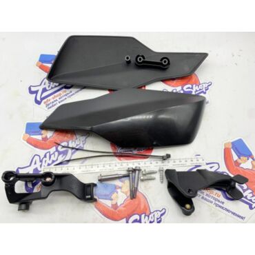 KTM Защита рук в сборе ( черный ) SX SXF 23-> / EXC EXCF 125 500 14 25 ( A49002979000C1 ) - миниатюра 2