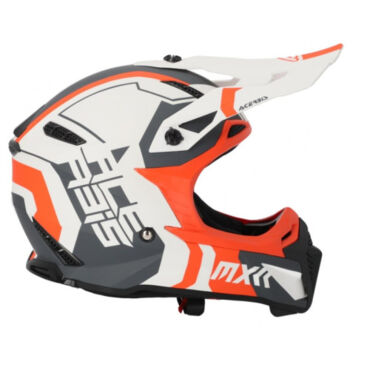 Acerbis Шлем Profile 5 22 06 White Orange - миниатюра 4