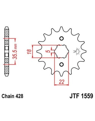 Звезда ведущая JTF1559.14