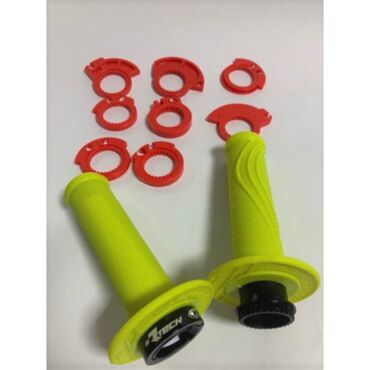 ​Грипсы RTech R20 LOCK ON желтые неон - миниатюра 1