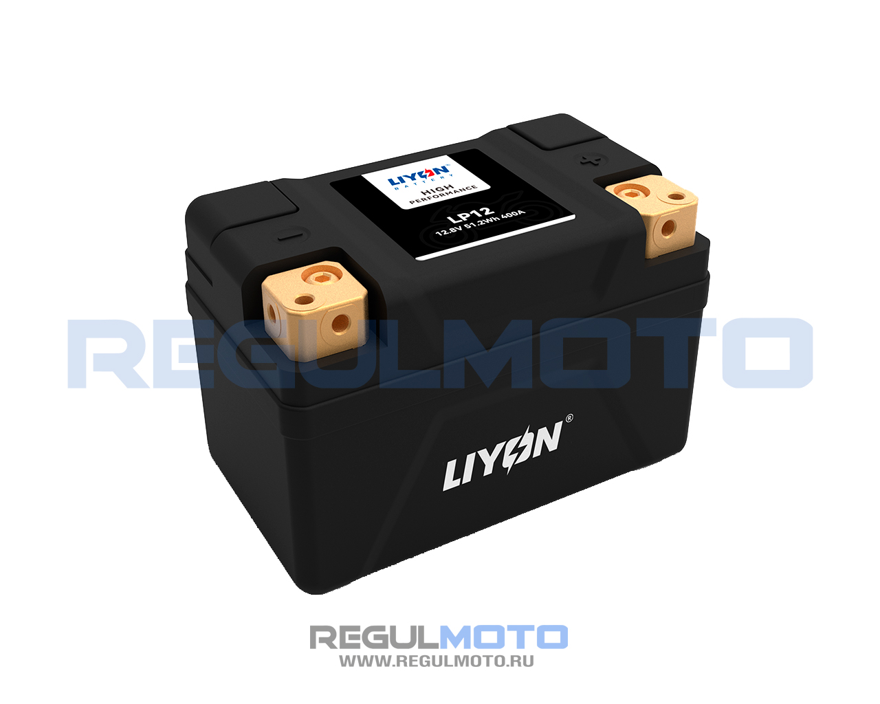 Аккумулятор LP12 LiYon (12.8V 51.2WH 400A) LiFePo4 150x87x93  - фото 1