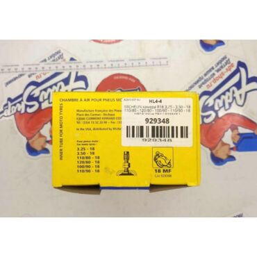 MICHELIN камера R18 3,25 - 3,50 - 18 110 80 - 120 80 - 100 90 - 110 90 - 18 MF18 Valve TR4 ( 929348 ) - миниатюра 1