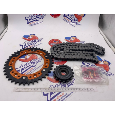KTM комплект цепь звезды 690 Duke R 13 19 ( SPA216G40KM118B / 00050002026 ) - миниатюра 3