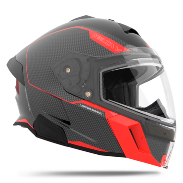 509 Шлем Delta V Carbon Commander с подогревом Racing Red - миниатюра 2