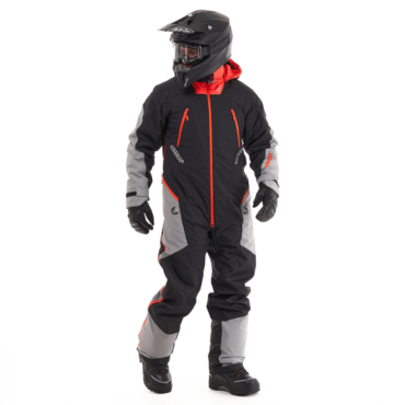 Dragonfly Комбинезон Extreme 2.0 Man Black - Red - Grey 2024 Утепленный - миниатюра 11