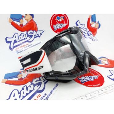Progrip Atzaki 3201 102 ( очки ) маска черная с защитой от царапин с прозрачной линзой 3213 // PZ3201NE - миниатюра 1