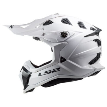 LS2 Мотошлем MX700 Subverter Evo Solid Белый - миниатюра 5