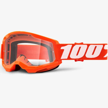 Очки 100% Strata 2 google orange / clear lens - миниатюра 1