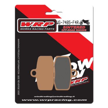 Тормозные колодки WRP WG 7485 F4R (LMP485 ORR / FDB2262) - миниатюра 1
