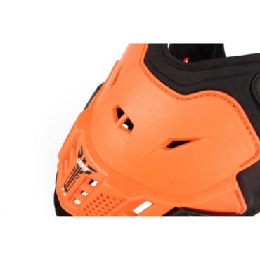 Leatt Защита панцирь Chest Protector 2.5 Kids Orange Black - миниатюра 7