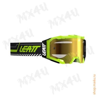 Маска кросс Velocity 5.5 Iriz Neon Yellow Bronze 68 VLT - миниатюра 1