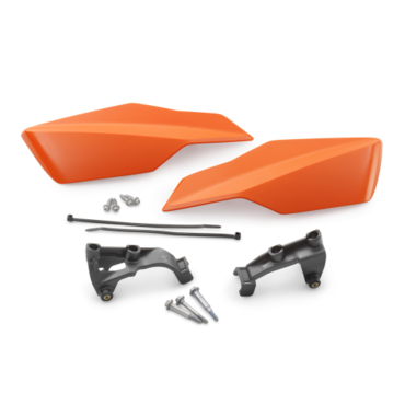 KTM Защита рук в сборе ( оранжевый ) SX SXF 23-> / EXC EXCF 125 500 14 25 ( A49002979000EB ) - миниатюра 1