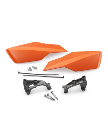 KTM Защита рук в сборе ( оранжевый ) SX SXF 23-> / EXC EXCF 125 500 14 25 ( A49002979000EB )