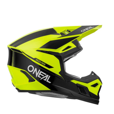 Oneal Шлем кроссовый 3Series Race желтый черный - миниатюра 1