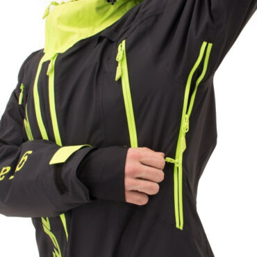 Dragonfly Комбинезон Gravity Premium Man Black - Yellow Green 2023 - миниатюра 8