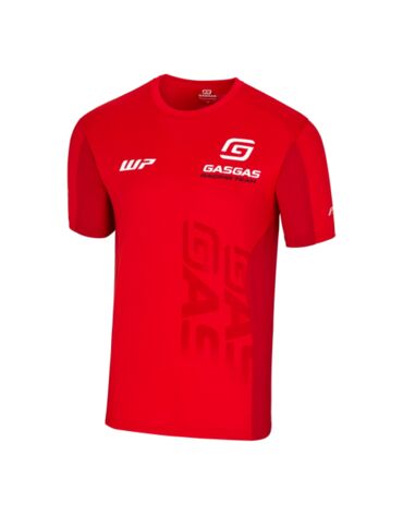 Футболка GASGAS Team Tee, red (L, Взрослая  Повседневная)