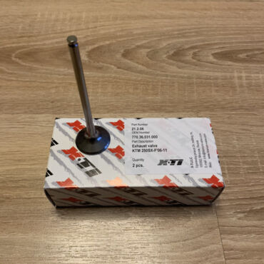 Выпускной клапан титановый KTM 250SX F 05 12; 250EXC F 06 13 / Husaberg FE250 2013 - миниатюра 3