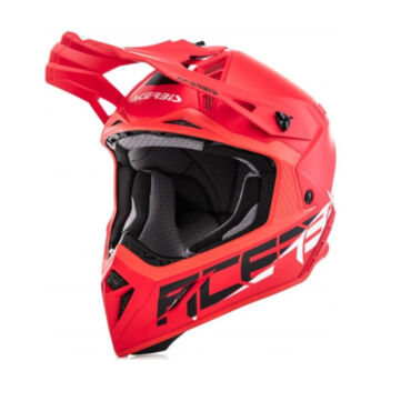 Acerbis Шлем Steel Carbon Red 2 - миниатюра 3