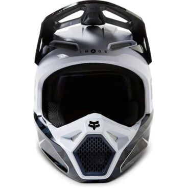 FOX Мотошлем V1 Nuklr Helmet Black - миниатюра 4
