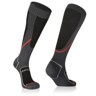 Acerbis Гольфы кроссовые NO WET Black Grey - миниатюра 1